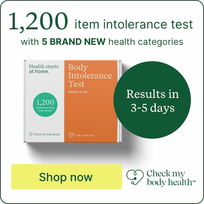 Check My Body Health Body Intolerance Test