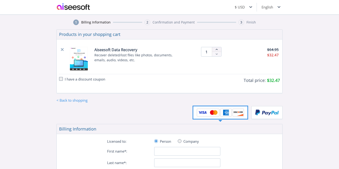 Checkout proof for Aiseesoft code test marked worked on March 24, 2026