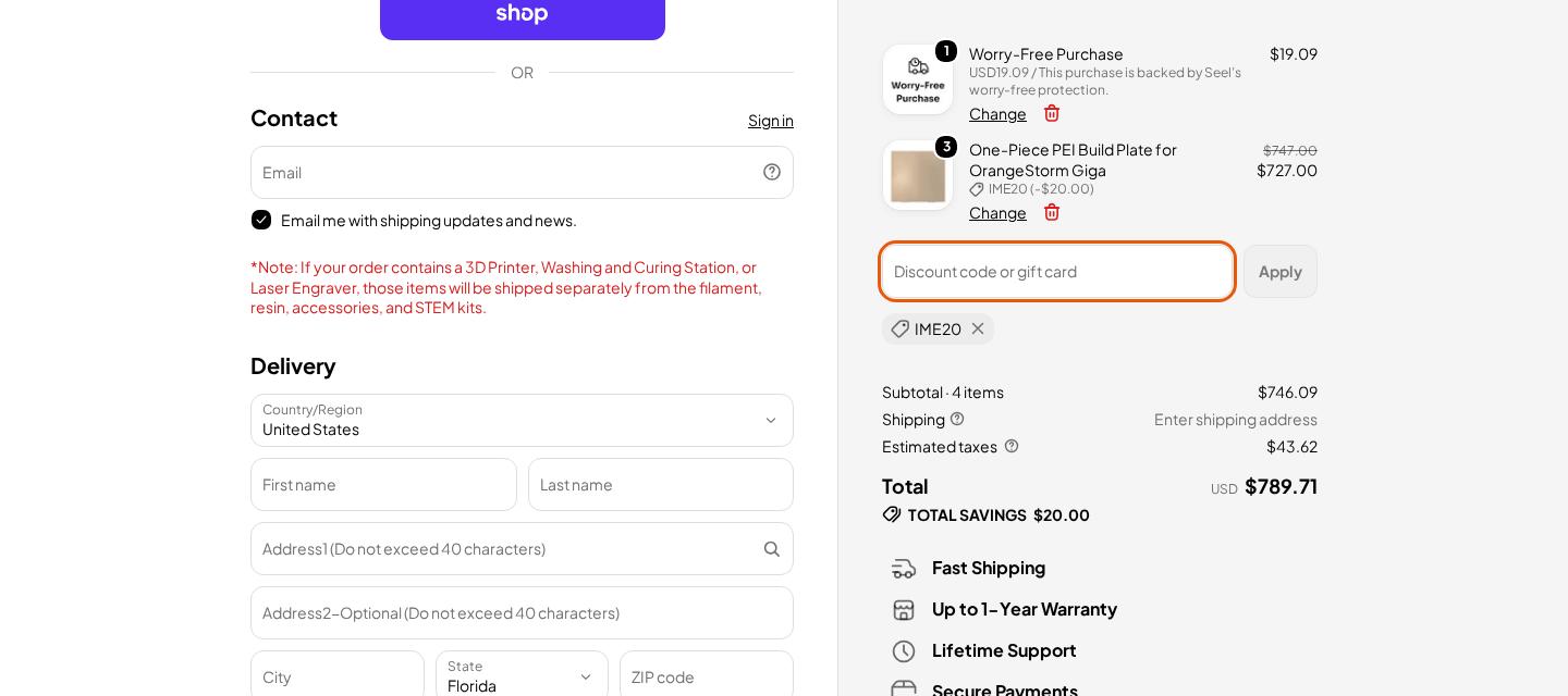 ELEGOO checkout proof from Oct 9, 2026