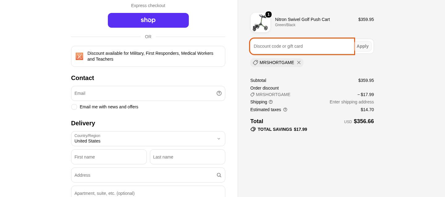 SkyTrak checkout proof from Oct 21, 2026
