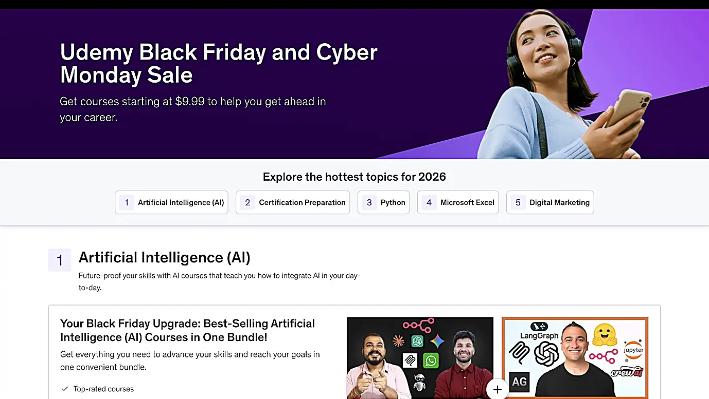 Udemy checkout panel showing the Apply Coupon box and Apply button.